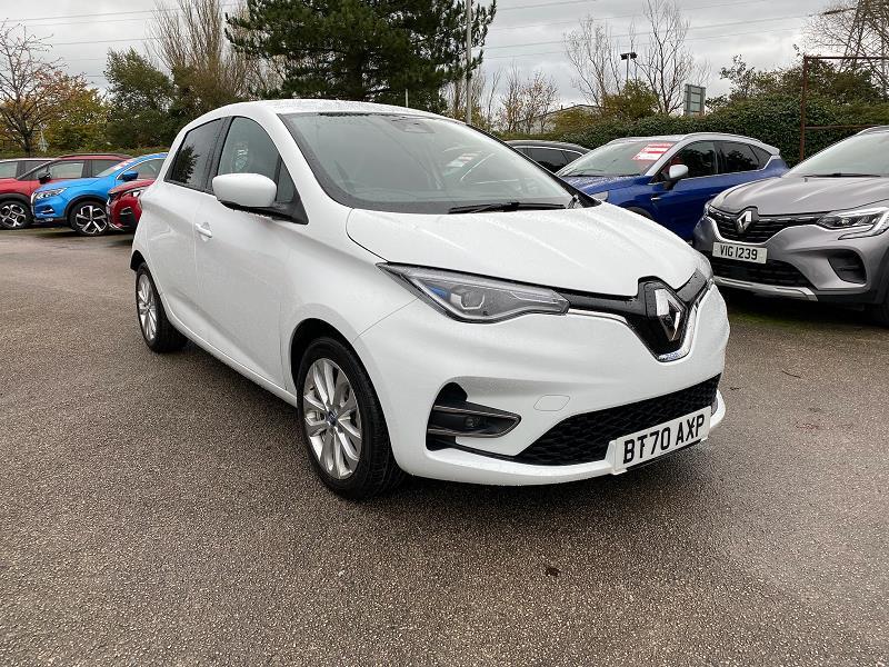 2020 70 Renault Zoe 80kw Business+ 50kwh Rapid Charge I-van R110 Auto Electric Automatic In White