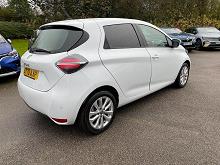 2020 70 Renault Zoe 80kw Business+ 50kwh Rapid Charge I-van R110 Auto Electric Automatic In White