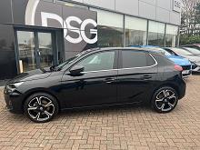 2022 72 Vauxhall Corsa 1.2 Turbo Ultimate 5dr Petrol Manual In Black