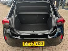 2022 72 Vauxhall Corsa 1.2 Turbo Ultimate 5dr Petrol Manual In Black