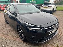 2022 72 Vauxhall Corsa 1.2 Turbo Ultimate 5dr Petrol Manual In Black