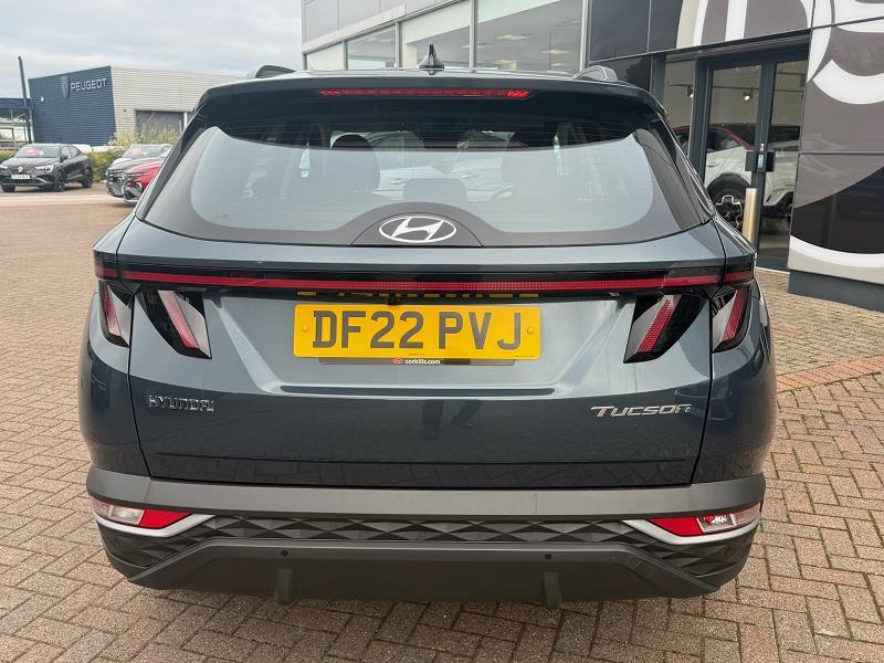2022 22 Hyundai Tucson 1.6 Tgdi Se Connect 5dr 2wd Petrol Manual In Blue