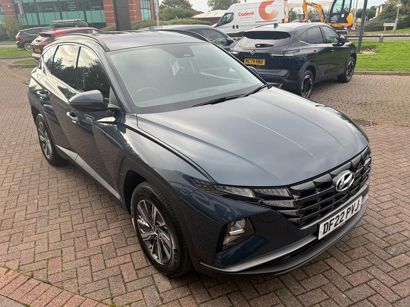 2022 22 Hyundai Tucson 1.6 Tgdi Se Connect 5dr 2wd Petrol Manual In Blue
