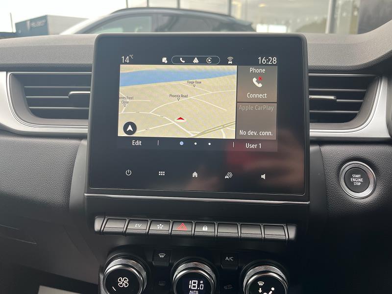 2024 24 Renault Captur 1.6 E-tech Full Hybrid 145 Techno 5dr Auto Hybrid Electric Automatic In Grey/black