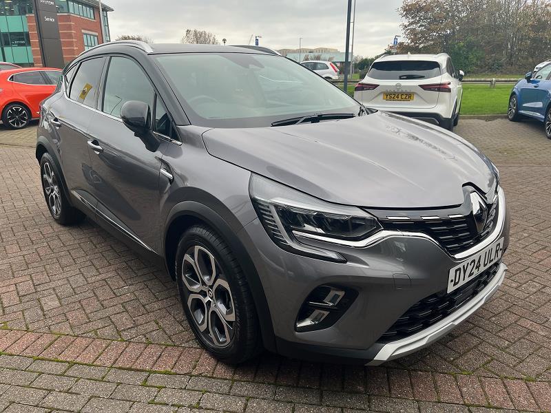 2024 24 Renault Captur 1.6 E-tech Full Hybrid 145 Techno 5dr Auto Hybrid Electric Automatic In Grey/black