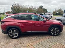 2022 22 Hyundai Tucson 1.6 Tgdi Ultimate 5dr 2wd Petrol Manual In Red