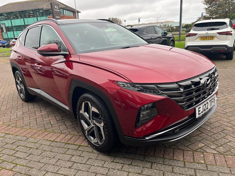 2022 22 Hyundai Tucson 1.6 Tgdi Ultimate 5dr 2wd Petrol Manual In Red