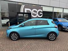 2022 72 Renault Zoe 100kw Gt Line + R135 50kwh Rapid Charge 5dr Auto Electric Automatic In Blue