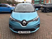2022 72 Renault Zoe 100kw Gt Line + R135 50kwh Rapid Charge 5dr Auto Electric Automatic In Blue