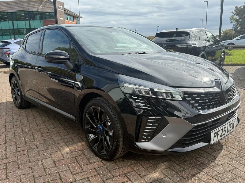 2025 25 Renault Clio 1.6 E-tech Full Hybrid 145 Esprit Alpine 5dr Auto Hybrid Petrol Automatic In Diamond Black