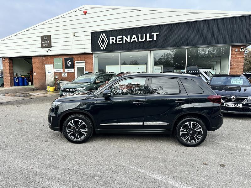 2023 72 Suzuki Vitara 1.4 Boosterjet 48v Hybrid Sz5 Allgrip 5dr Mild Hybrid Electric Petrol Manual In Black