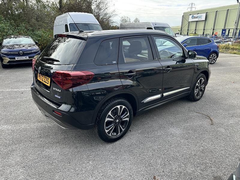 2023 72 Suzuki Vitara 1.4 Boosterjet 48v Hybrid Sz5 Allgrip 5dr Mild Hybrid Electric Petrol Manual In Black
