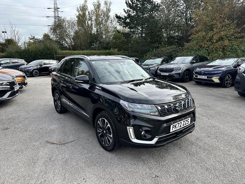 2023 72 Suzuki Vitara 1.4 Boosterjet 48v Hybrid Sz5 Allgrip 5dr Mild Hybrid Electric Petrol Manual In Black