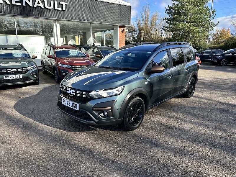 2024 73 Dacia Jogger 1.6 Hev Extreme 5dr Auto Hybrid Petrol Automatic In Cedar Green