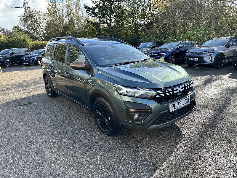 2024 73 Dacia Jogger 1.6 Hev Extreme 5dr Auto Hybrid Petrol Automatic In Cedar Green