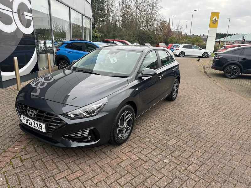 2021 21 Hyundai I30 1.0t Gdi Se Connect 5dr Petrol Manual In Dark Knight