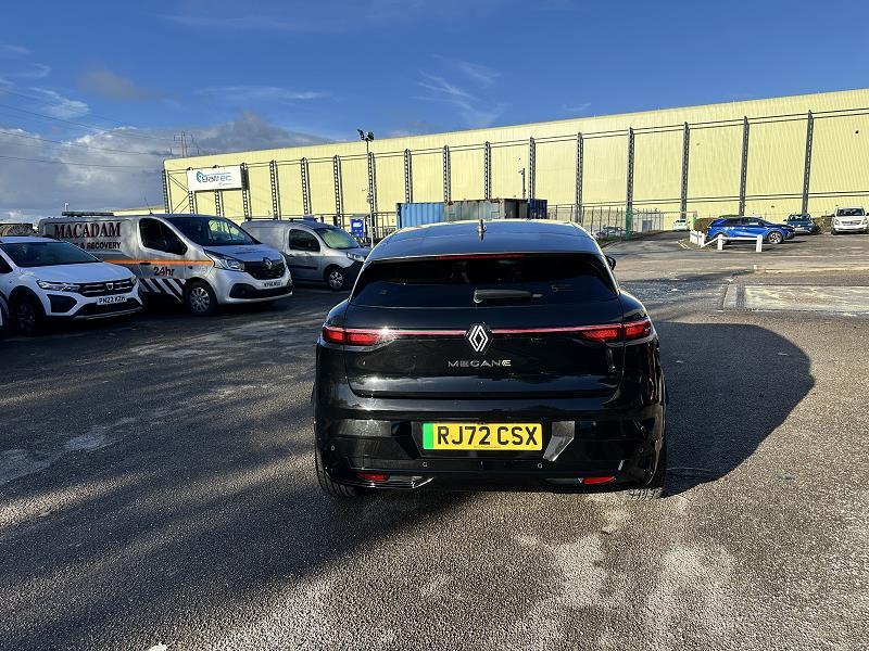 2022 72 Renault Megane E-tech Ev60 160kw Techno 60kwh Optimum Charge 5dr Auto Electric Automatic In Black/grey