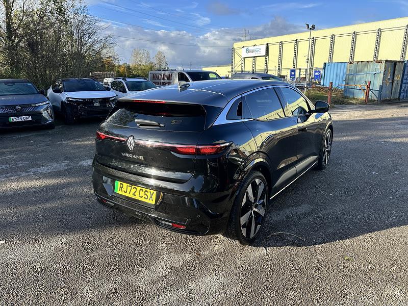 2022 72 Renault Megane E-tech Ev60 160kw Techno 60kwh Optimum Charge 5dr Auto Electric Automatic In Black/grey