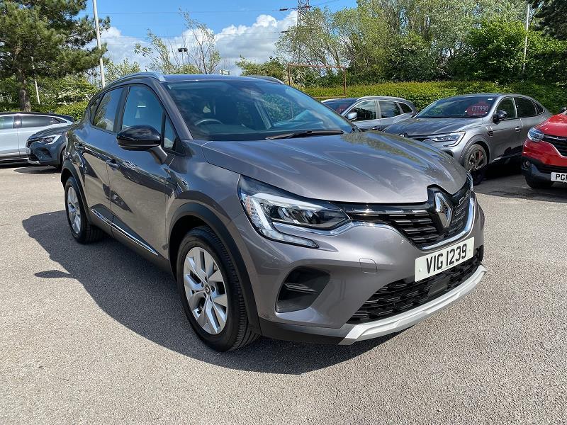2020 70 Renault Captur 1.3 Tce 130 Iconic 5dr Edc Petrol Automatic In Grey