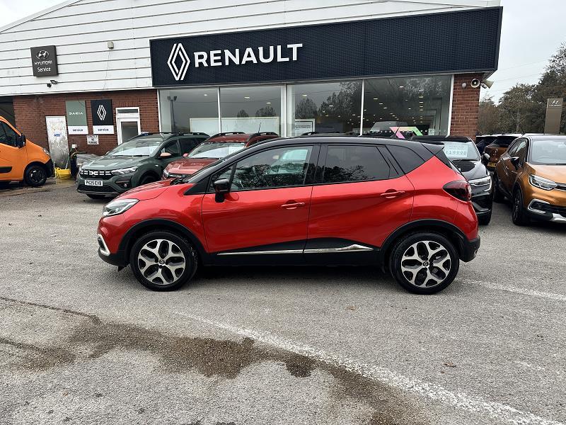 2018 18 Renault Captur 0.9 Tce 90 Gt Line 5dr Petrol Manual In Flame Red / Black Roof