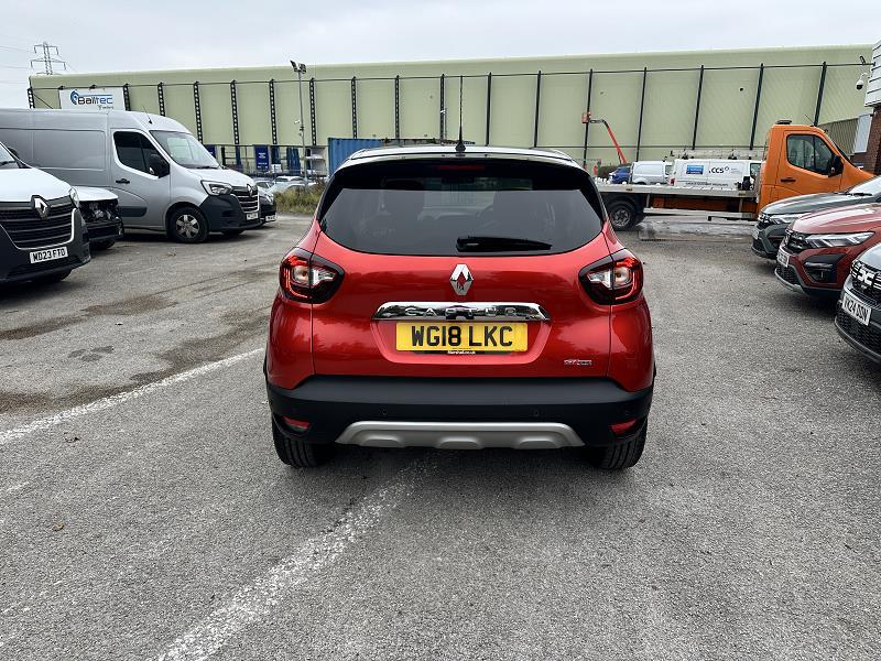2018 18 Renault Captur 0.9 Tce 90 Gt Line 5dr Petrol Manual In Flame Red / Black Roof