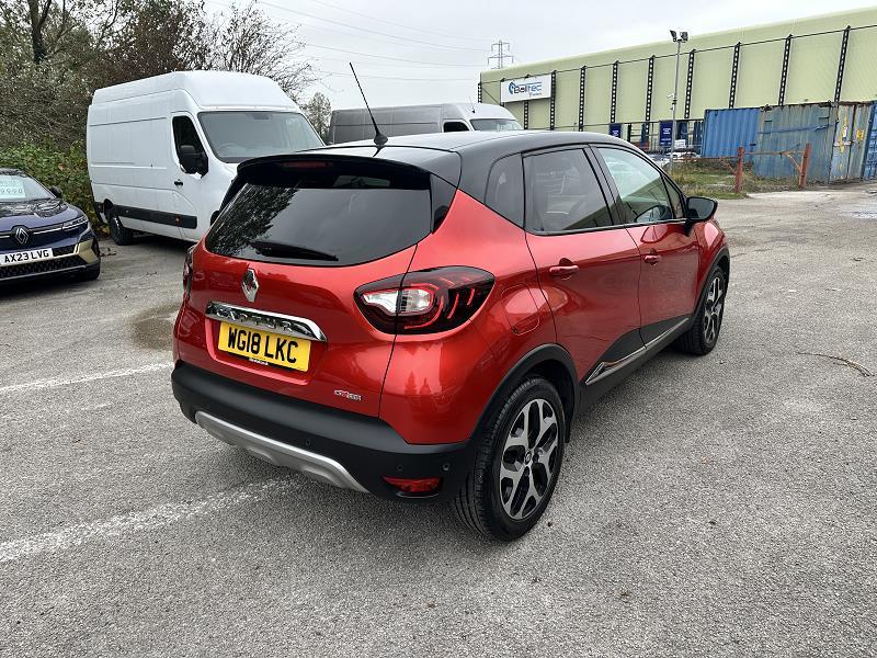 2018 18 Renault Captur 0.9 Tce 90 Gt Line 5dr Petrol Manual In Flame Red / Black Roof