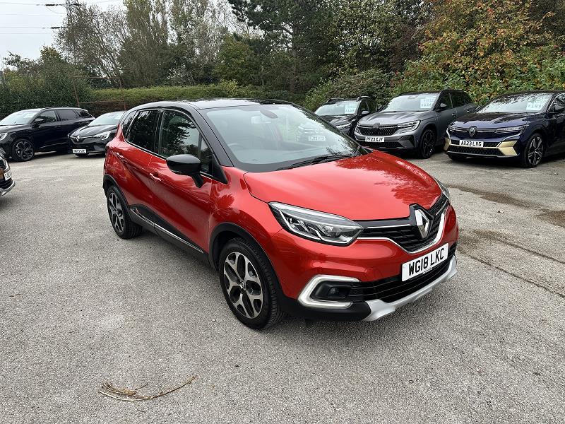2018 18 Renault Captur 0.9 Tce 90 Gt Line 5dr Petrol Manual In Flame Red / Black Roof