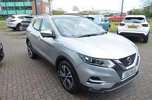 2021 21 Nissan Qashqai 1.3 Dig-t N-connecta 5dr [glass Roof Pack] Petrol Manual In Silver