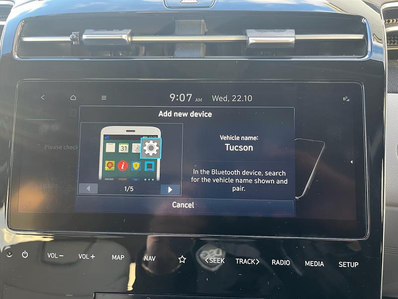 2022 72 Hyundai Tucson 1.6 Tgdi Ultimate 5dr 2wd Petrol Manual In Blue