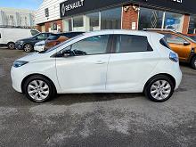 2015 65 Renault Zoe 65kw I Dynamique Nav 22kwh 5dr Auto (battery Owned) Electric Automatic In Glacier White