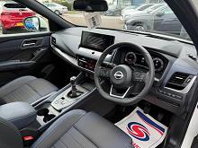 2024 24 Nissan Qashqai 1.3 Dig-t Mh Tekna 5dr Hybrid Electric Manual In White