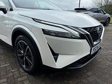 2024 24 Nissan Qashqai 1.3 Dig-t Mh Tekna 5dr Hybrid Electric Manual In White