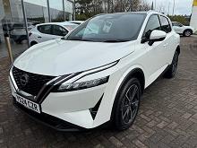 2024 24 Nissan Qashqai 1.3 Dig-t Mh Tekna 5dr Hybrid Electric Manual In White