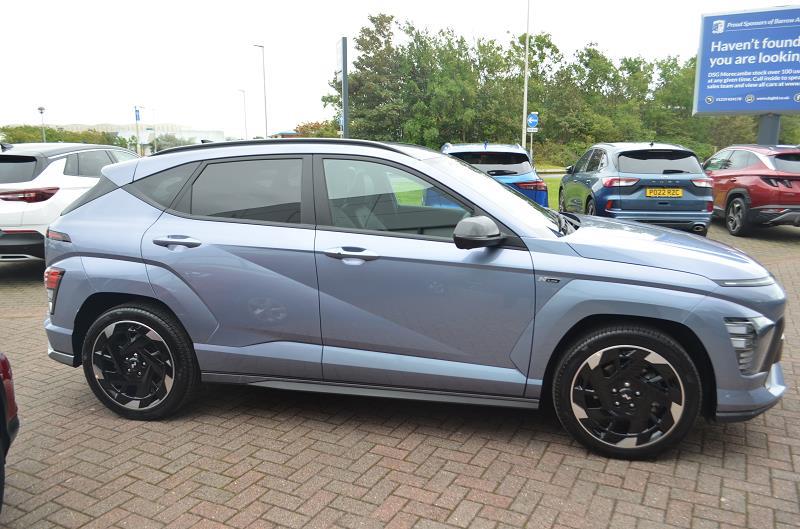 2024 24 Hyundai Kona 160kw N Line S 65kwh 5dr Auto Electric Automatic In Blue